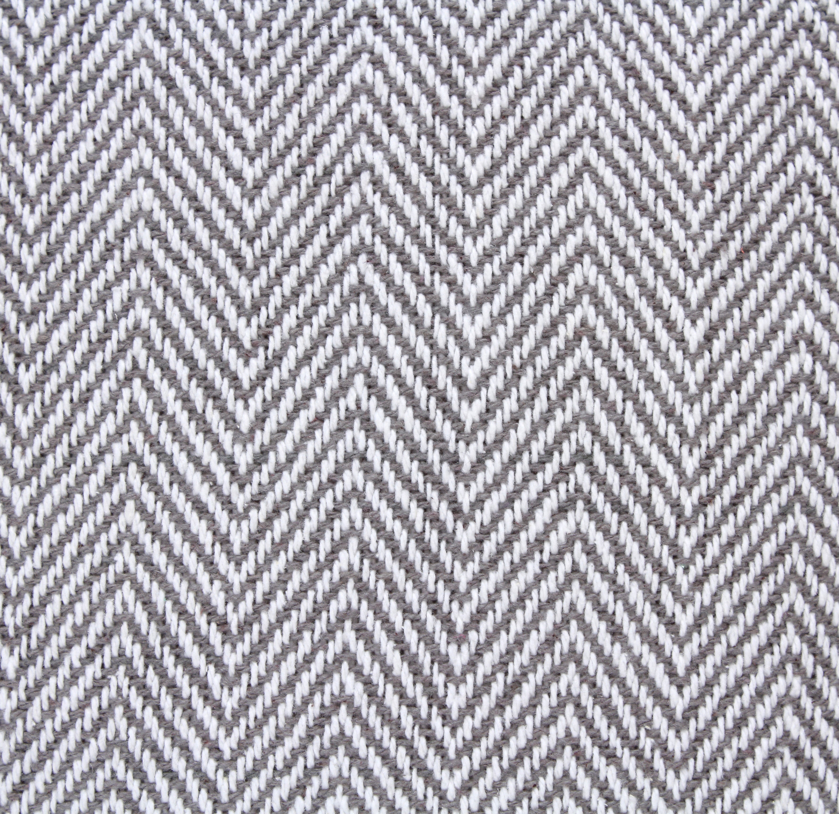 Herringbone Stripe Cotton Cushion with filler