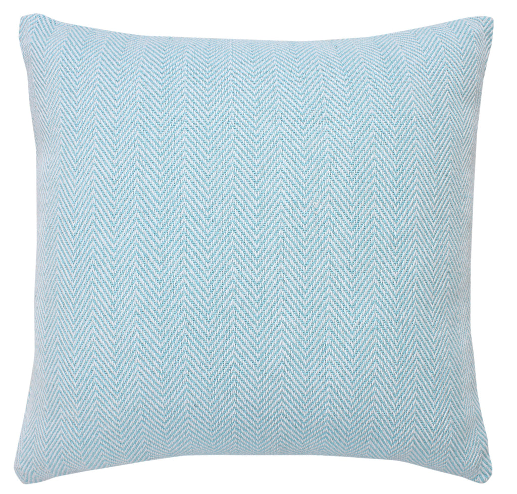 Herringbone Stripe Cotton Cushion with filler