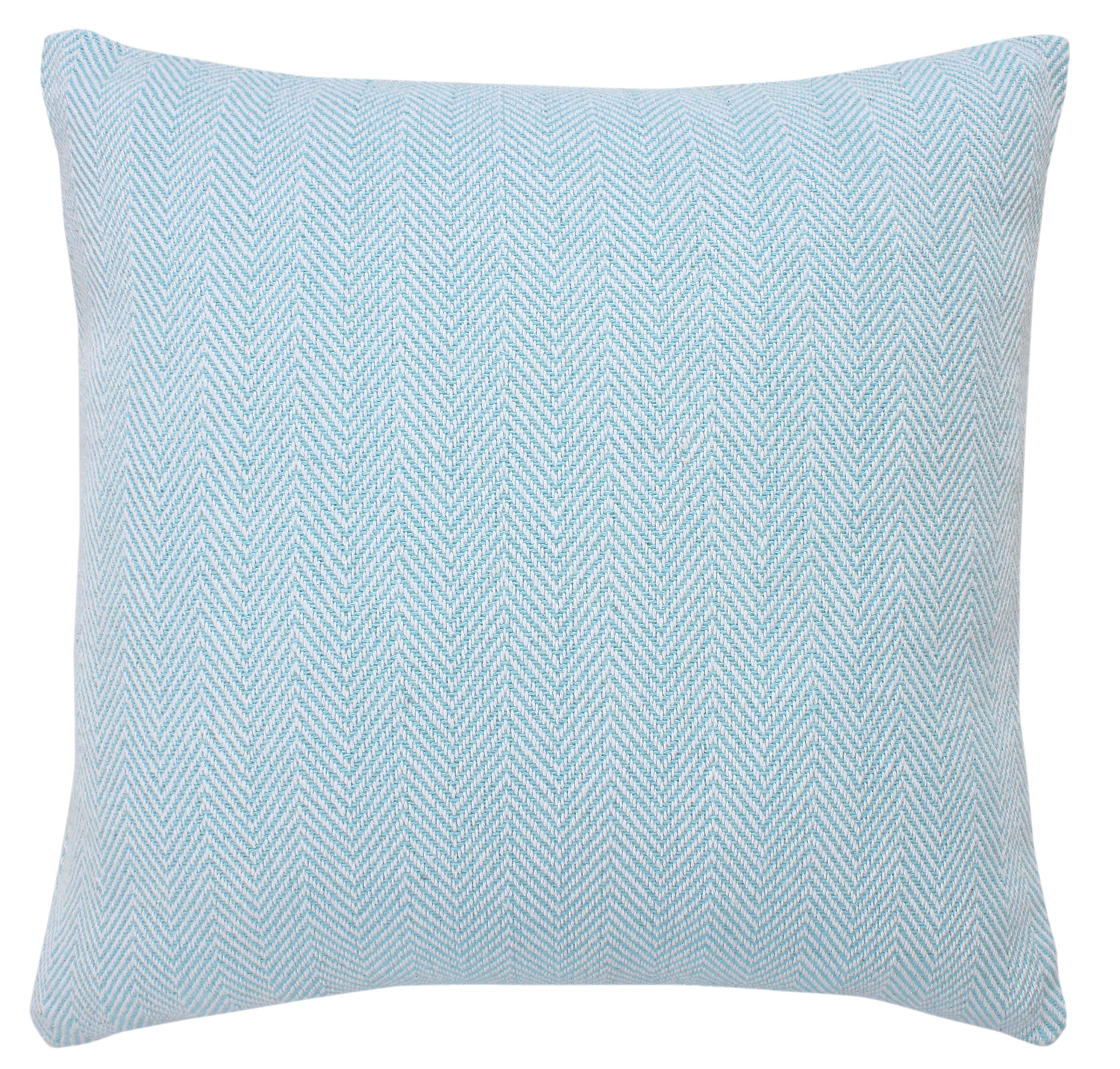 Herringbone Stripe Cotton Cushion with filler