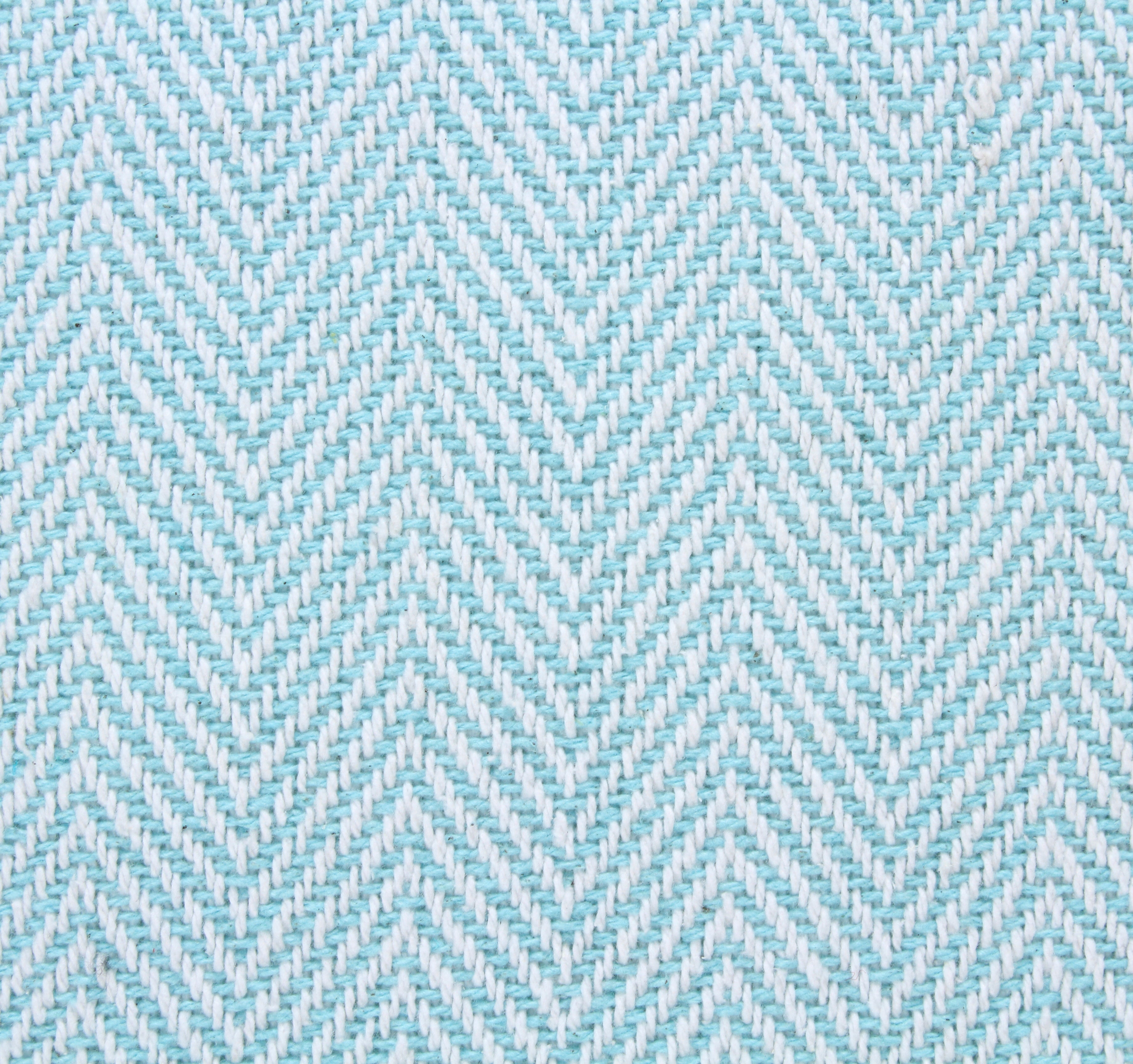 Herringbone Stripe Cotton Cushion with filler