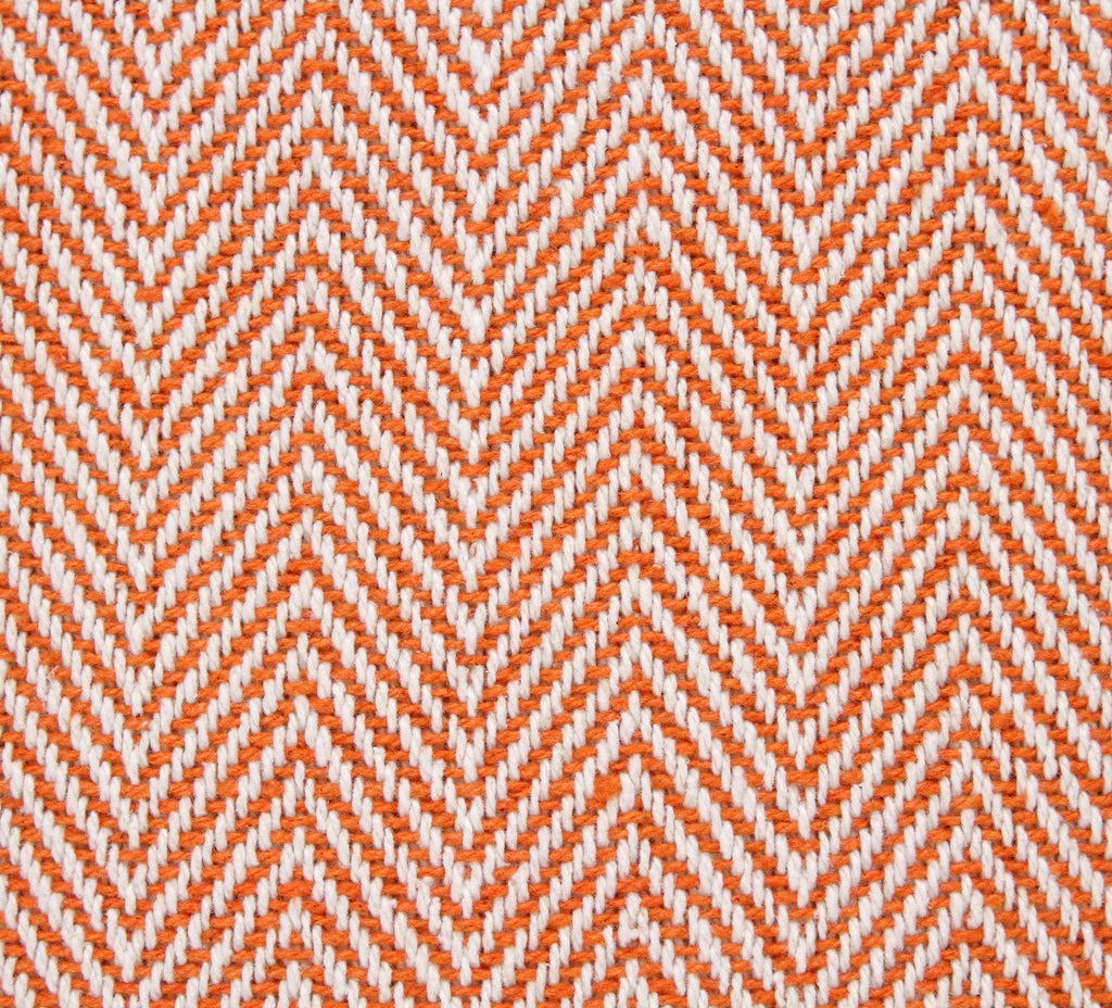 Herringbone Stripe Cotton Cushion with filler