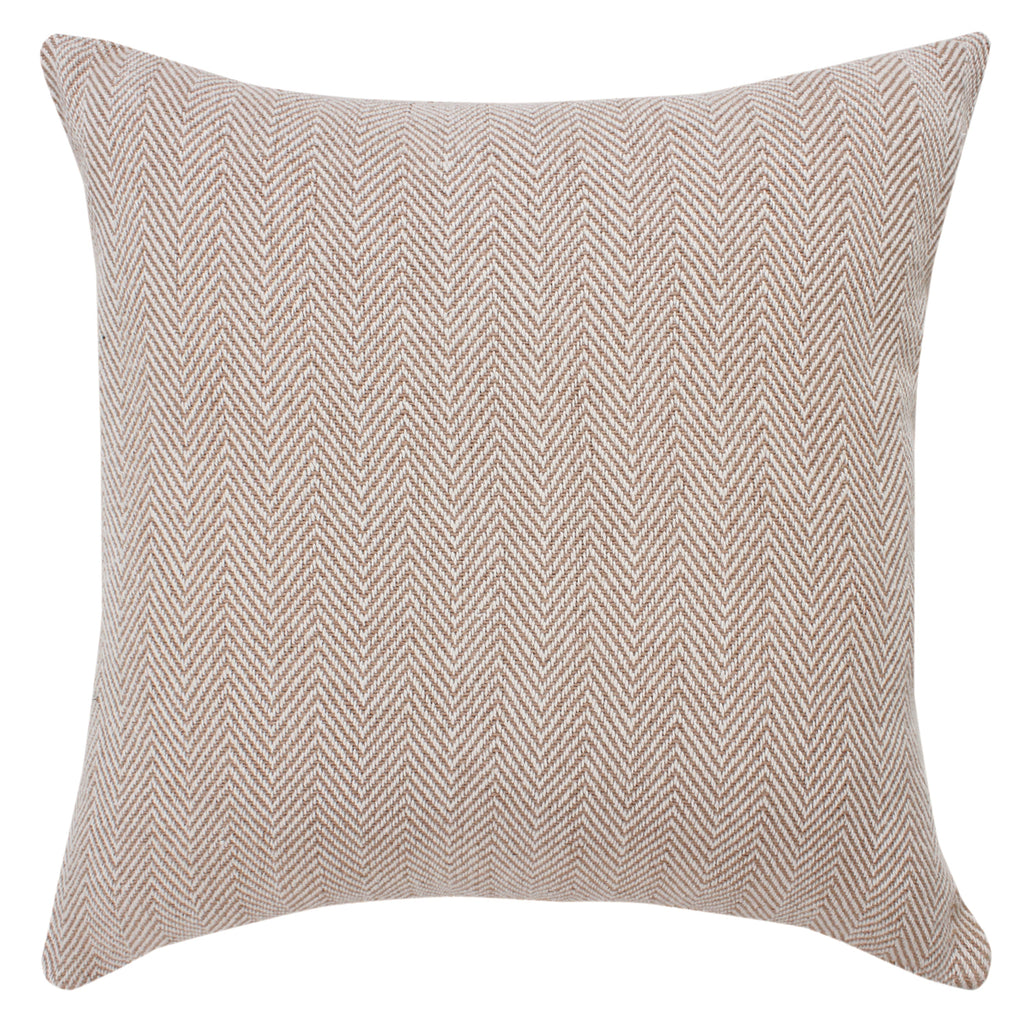 Herringbone Stripe Cotton Cushion with filler