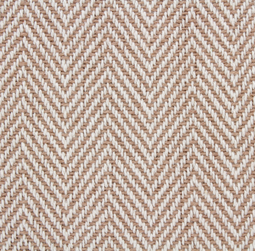 Herringbone Stripe Cotton Cushion with filler