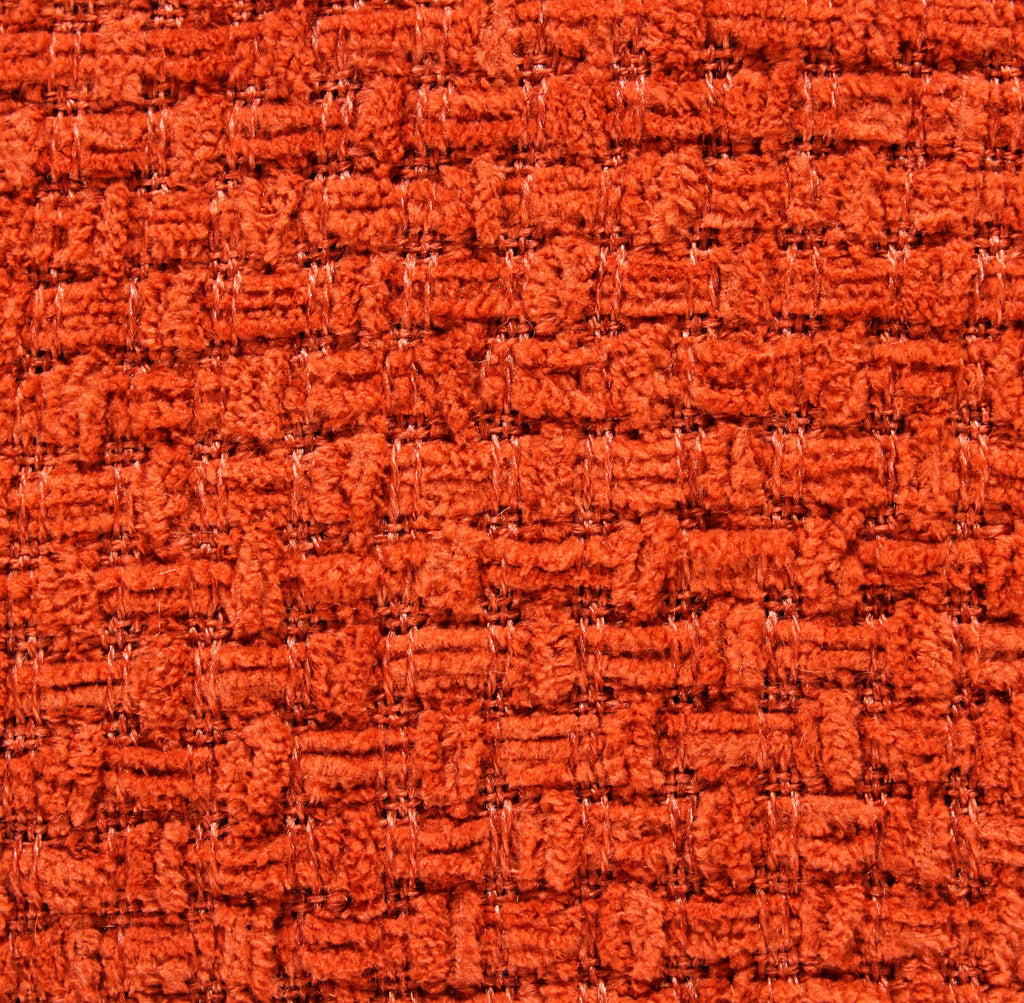 Chenille Basket Weave Cushion