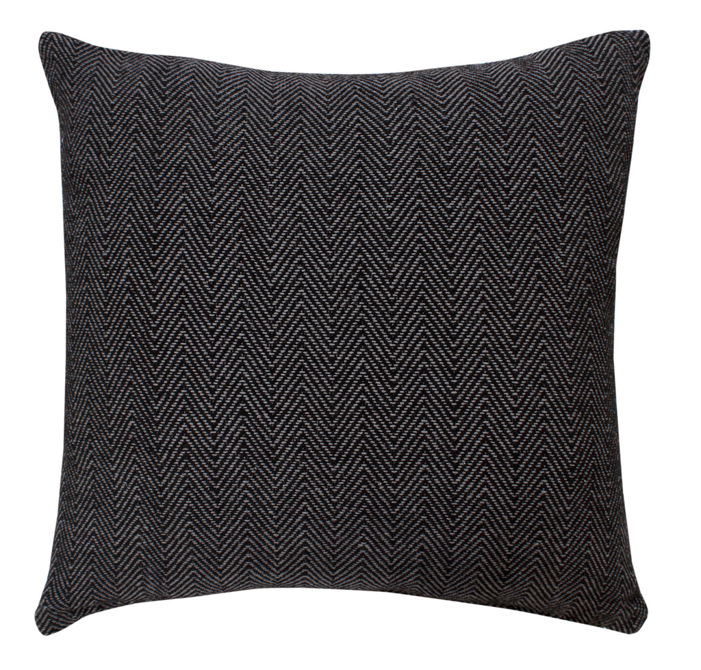 Herringbone Stripe Cotton Cushion with filler