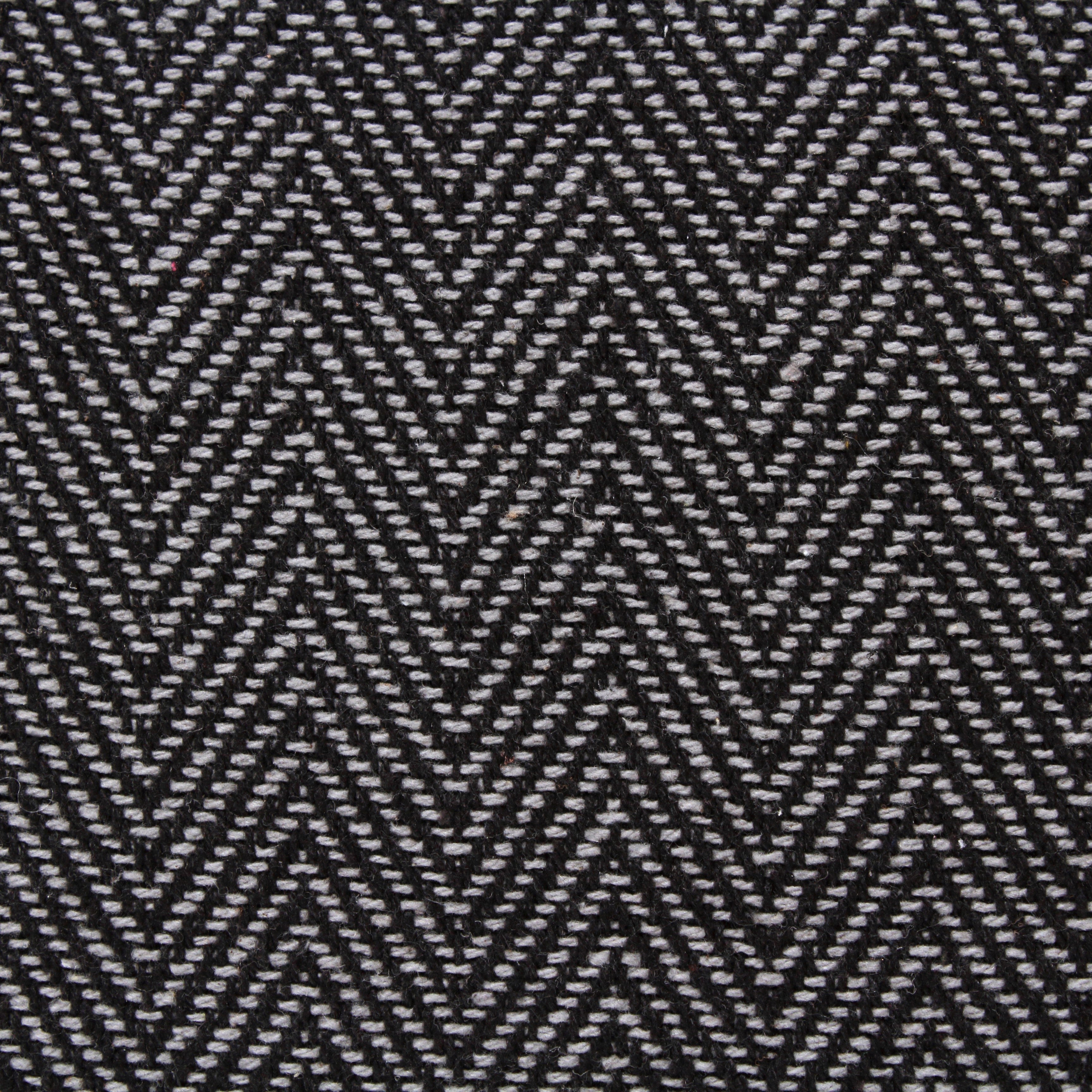 Herringbone Stripe Cotton Cushion with filler