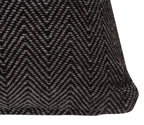 Herringbone Stripe Cotton Cushion with filler