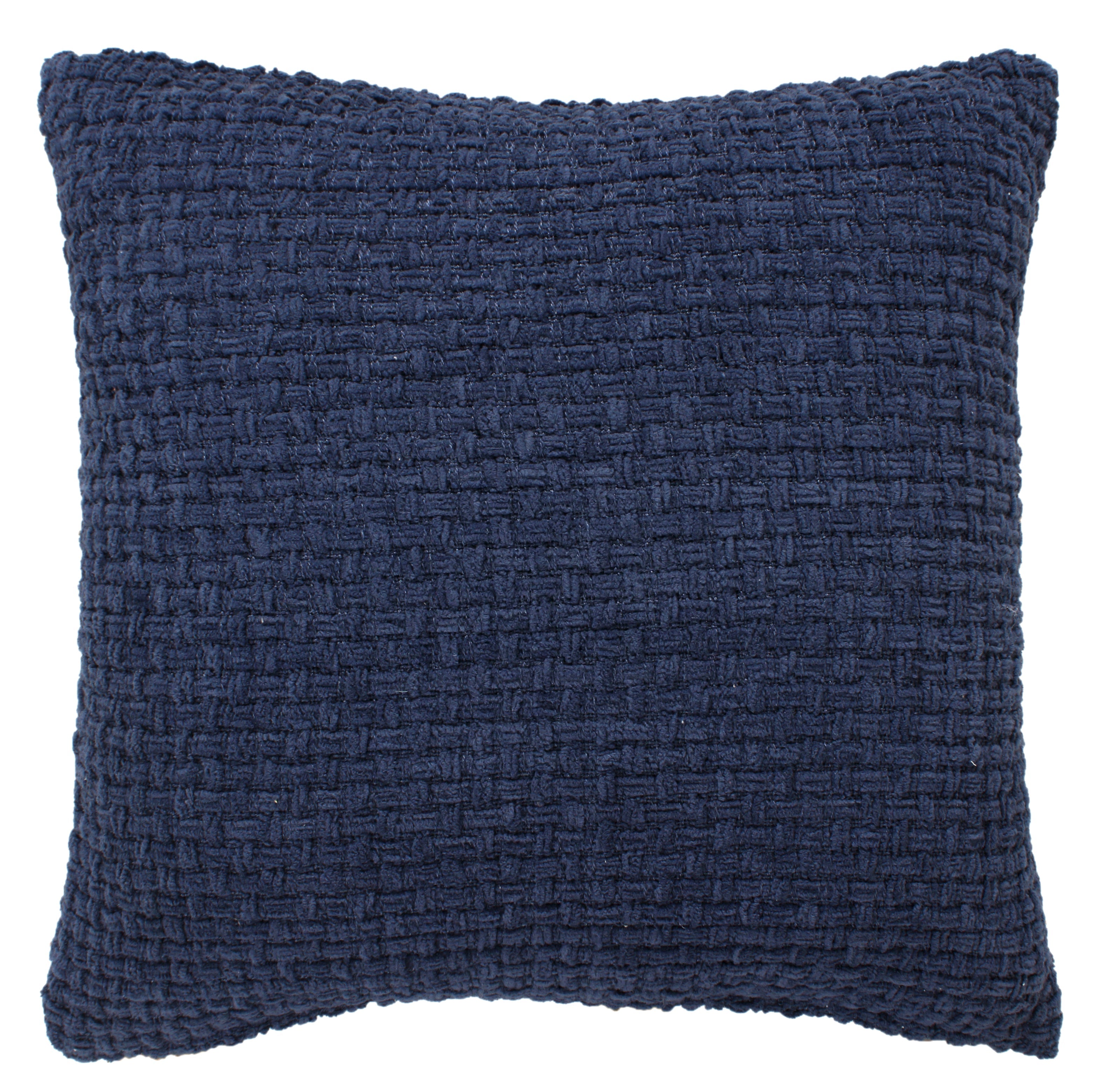Chenille Basket Weave Cushion