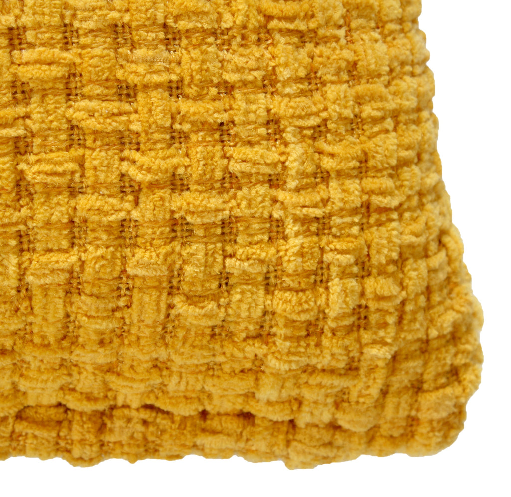 Chenille Basket Weave Cushion