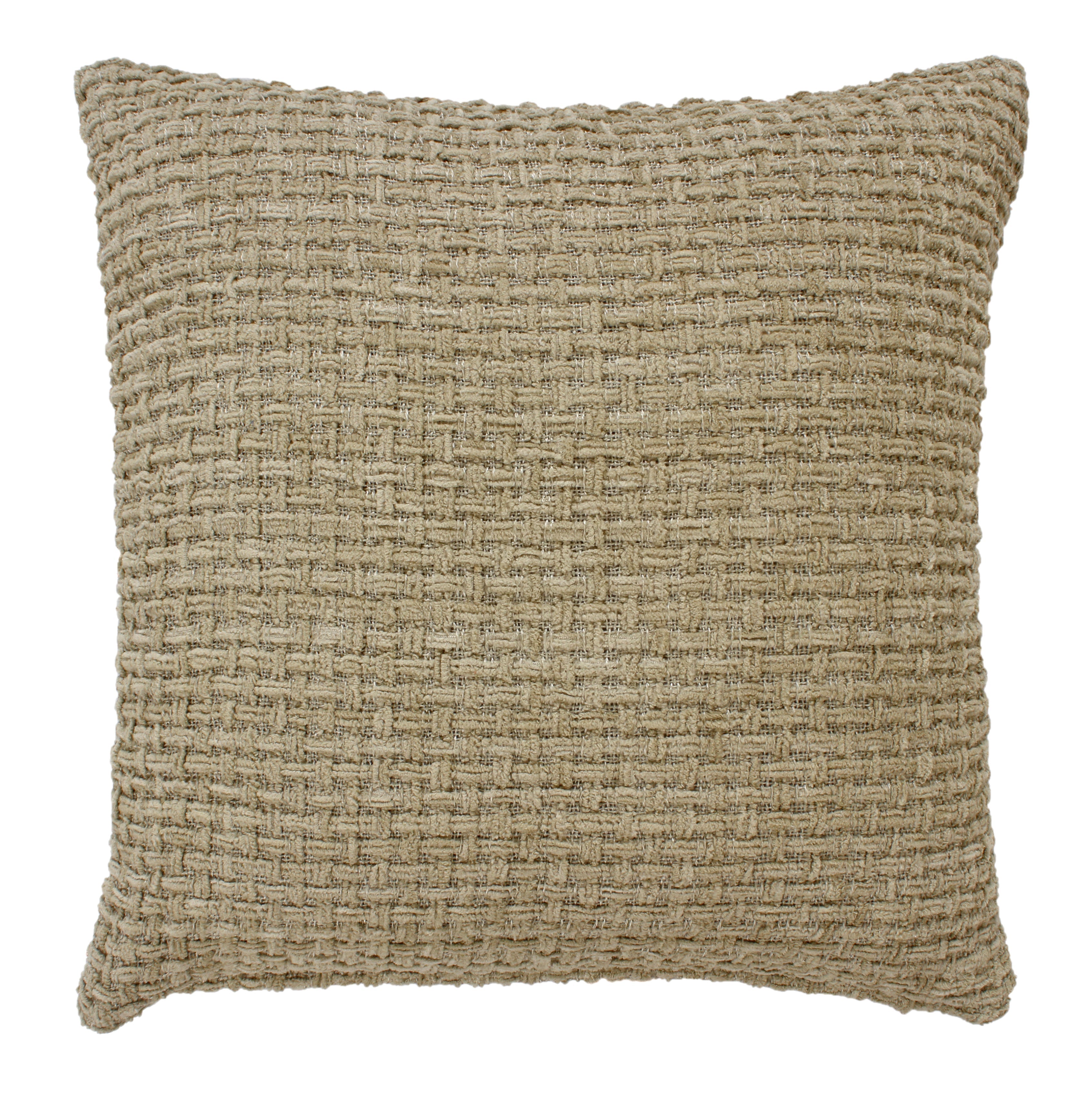 Chenille Basket Weave Cushion