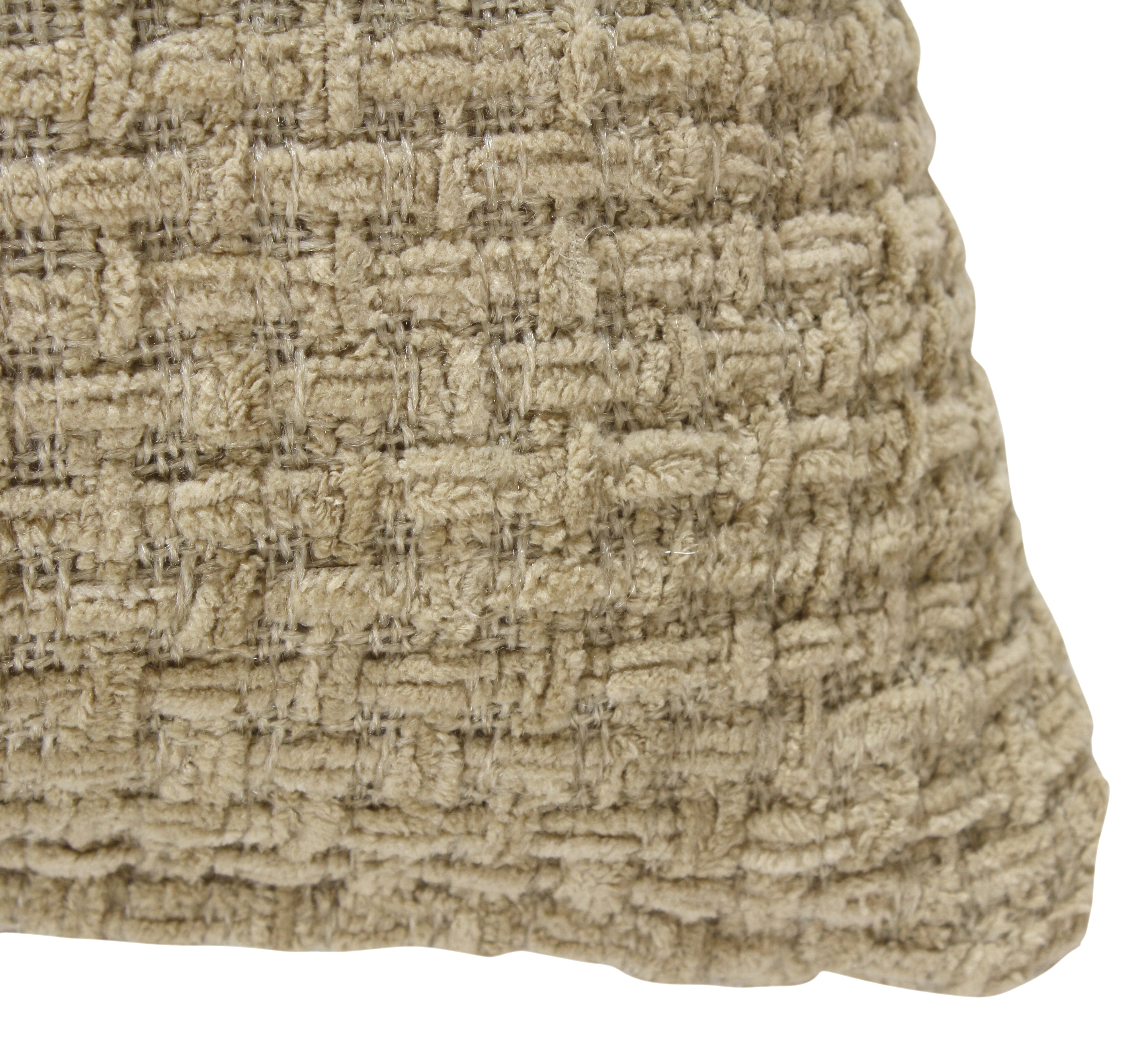 Chenille Basket Weave Cushion