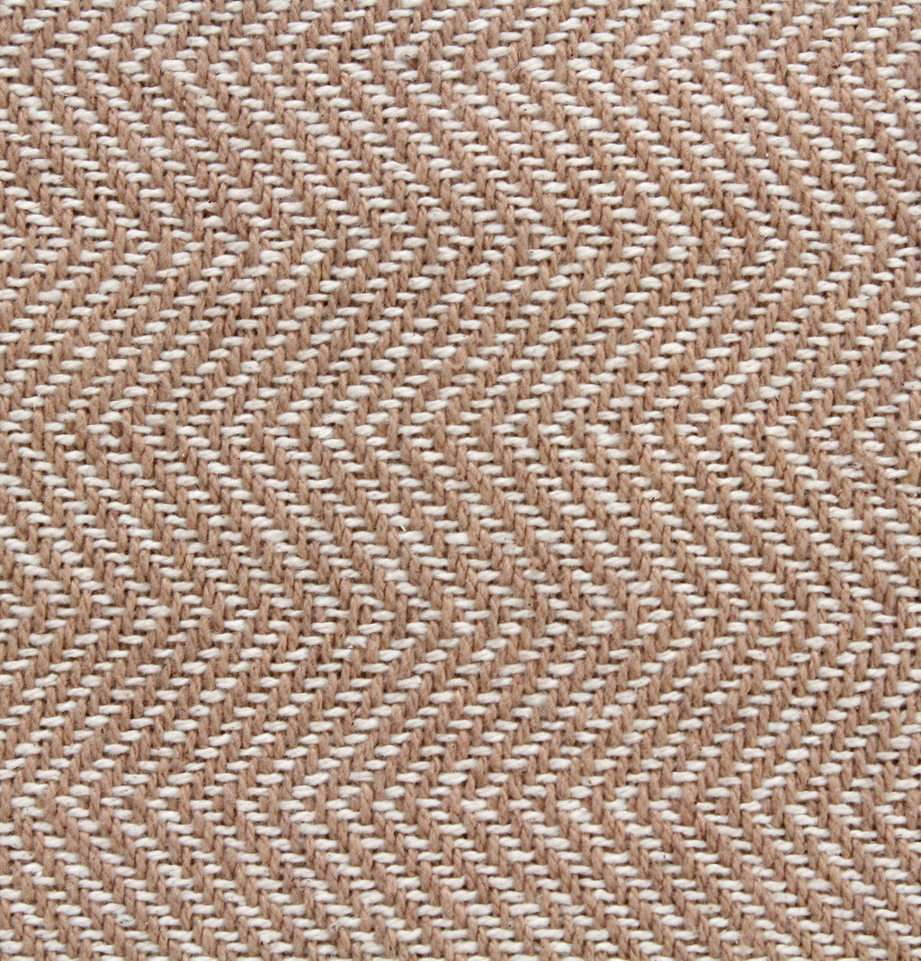 Herringbone Stripe Cotton Blanket