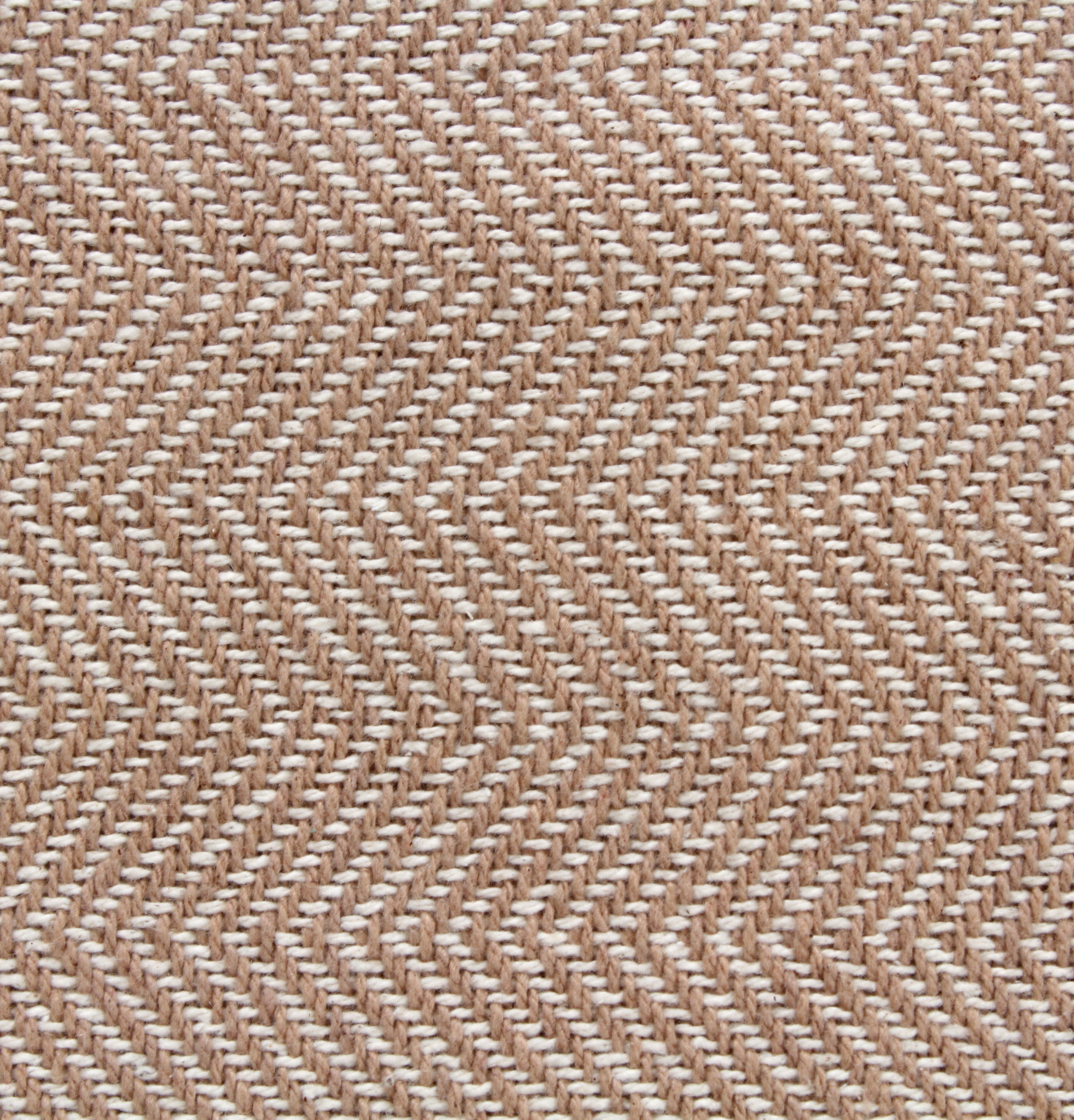 Herringbone Stripe Cotton Blanket