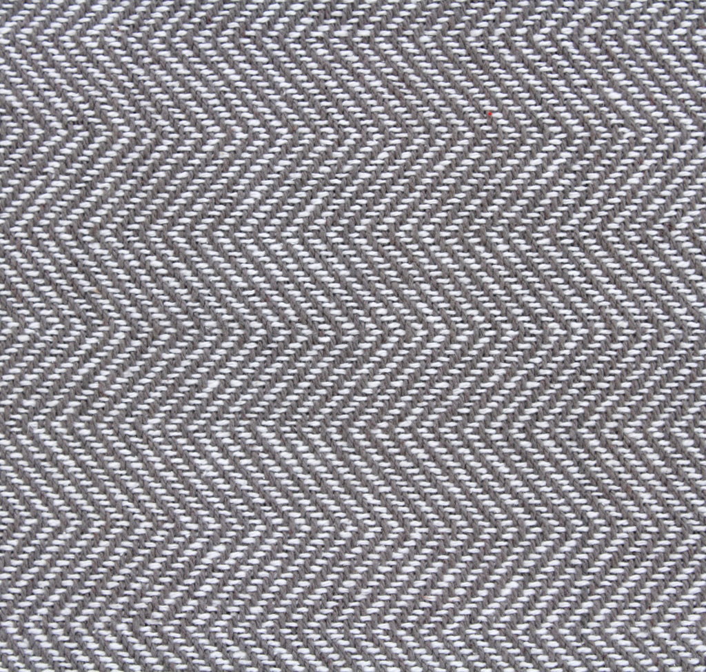 Herringbone Stripe Cotton Blanket