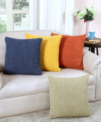 Chenille Basket Weave Cushion