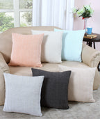 Herringbone Stripe Cotton Cushion with filler