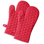 Fouta Cotton Oven Mittens - Set of 2