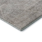 2'3 x 7'6 Bungalow Rose Premium Machine Washable Prisco Taupe Rug