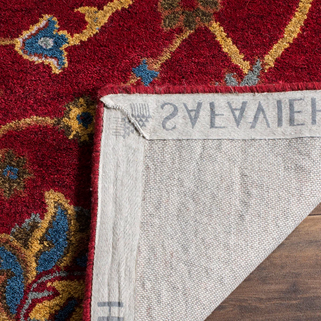 2'3 x4 Rodney Oriental Handmade Tufted Wool Area Rug in Red