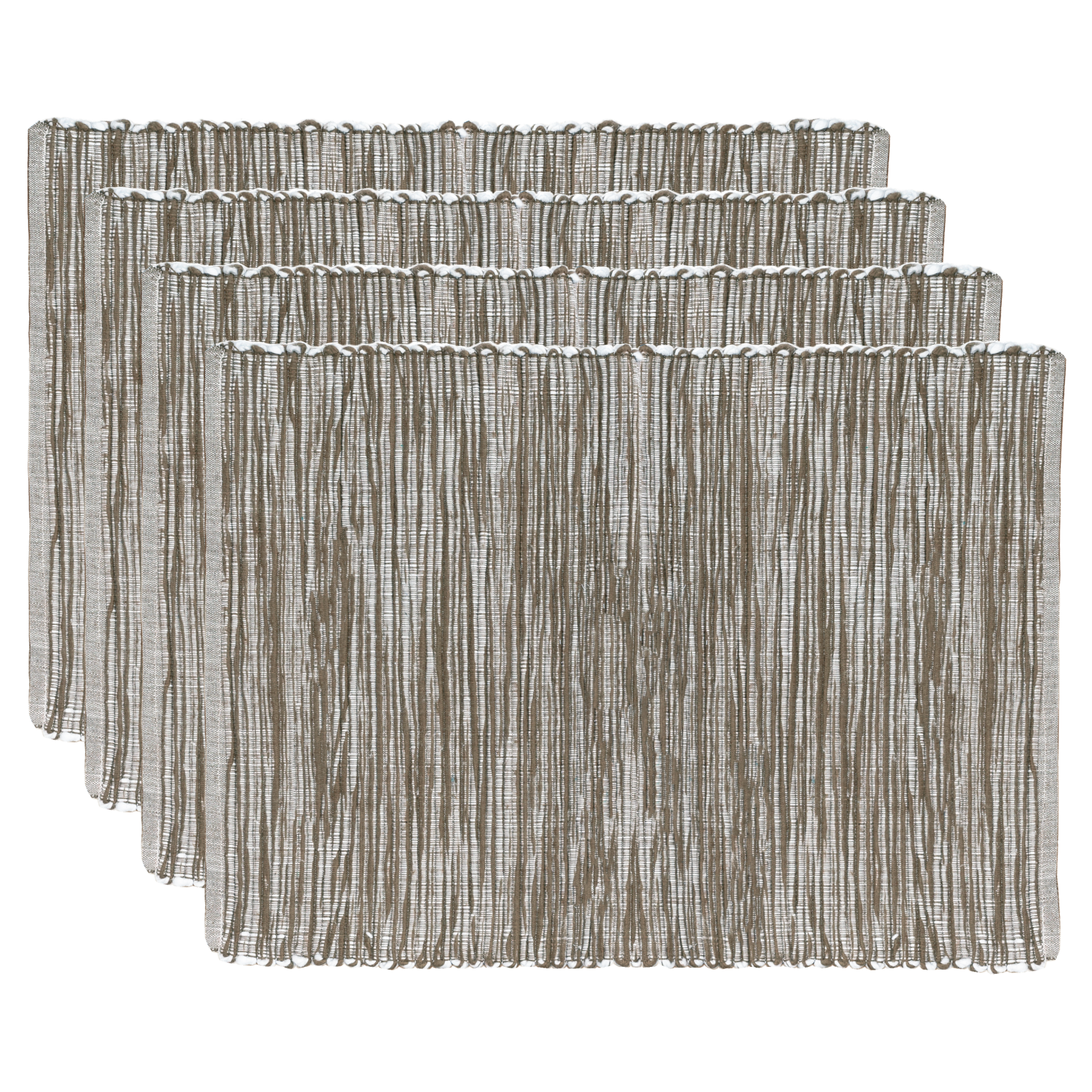 Shadows Cotton Placemats - Set of 4