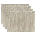 Shadows Cotton Placemats - Set of 4