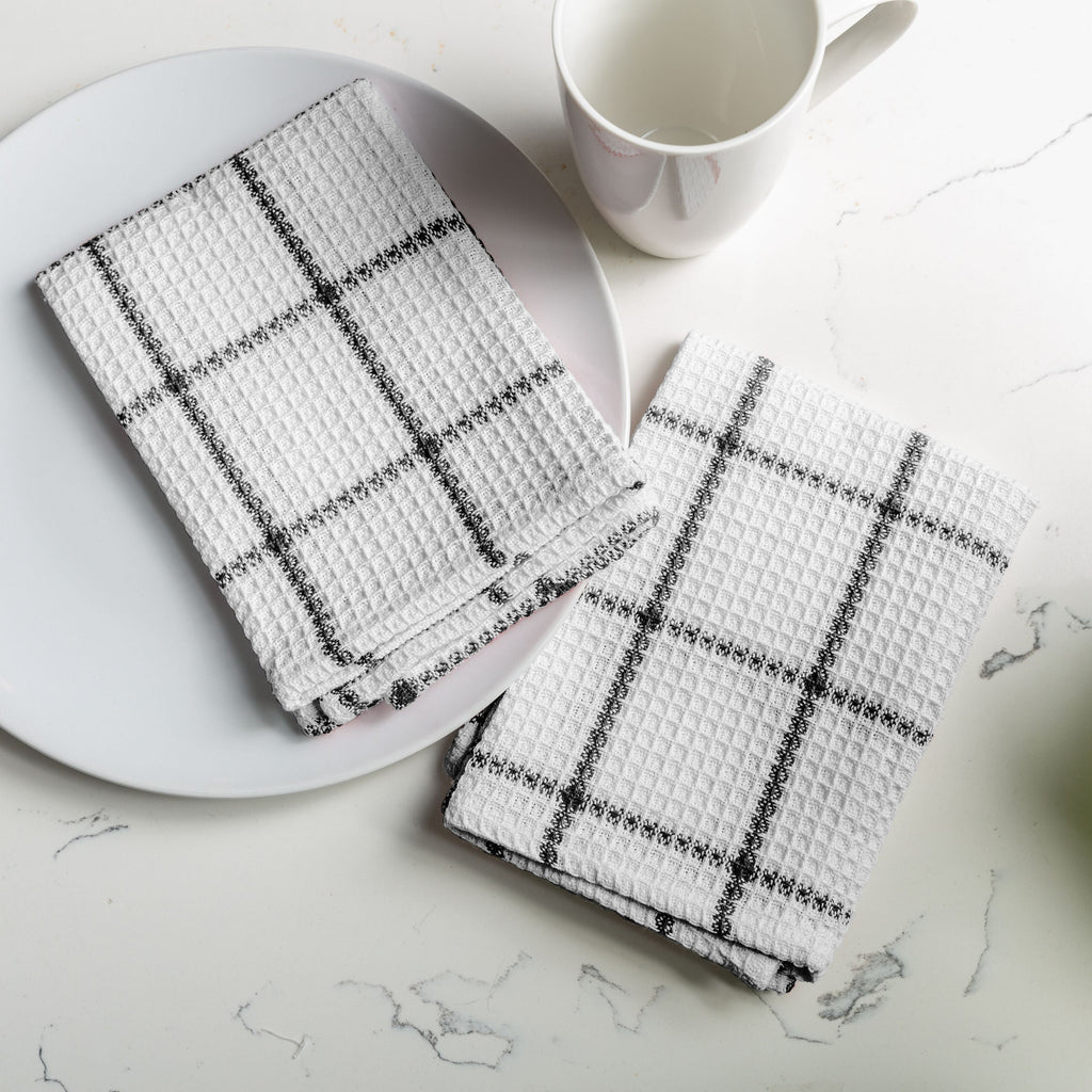 Solo Waffle Cotton Dishcloth - Set of 2