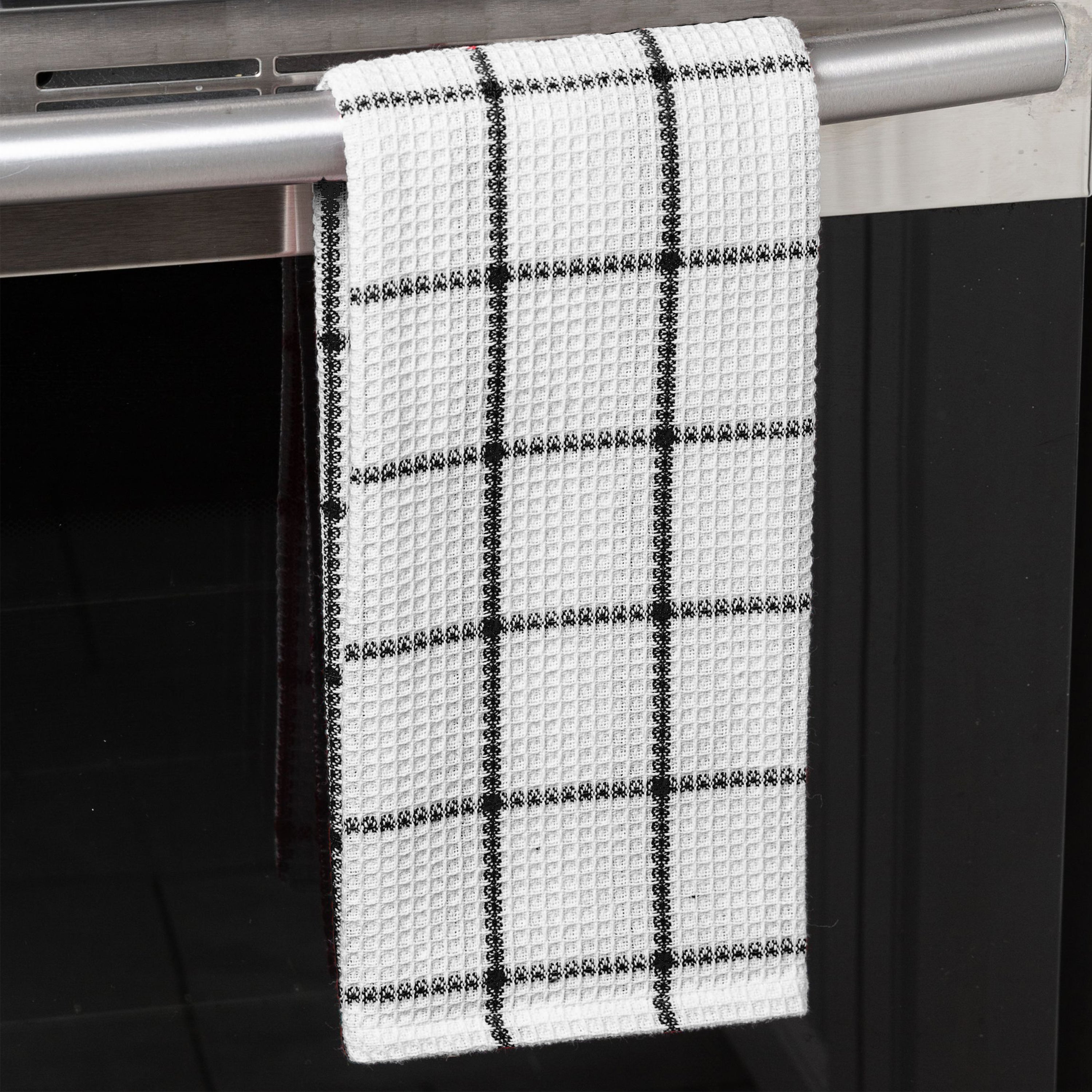 Solo Waffle Cotton Kitchen Towel