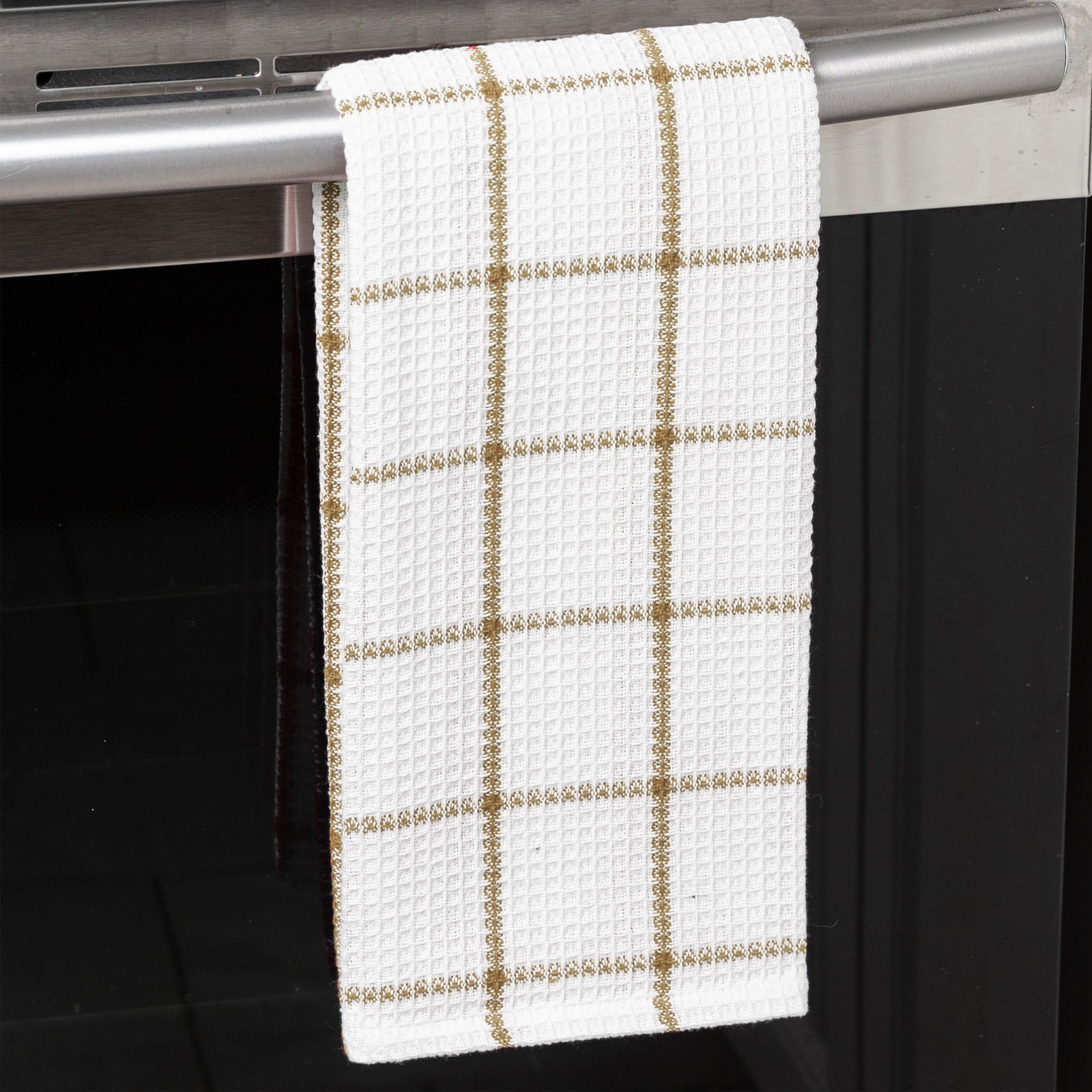Solo Waffle Cotton Kitchen Towel