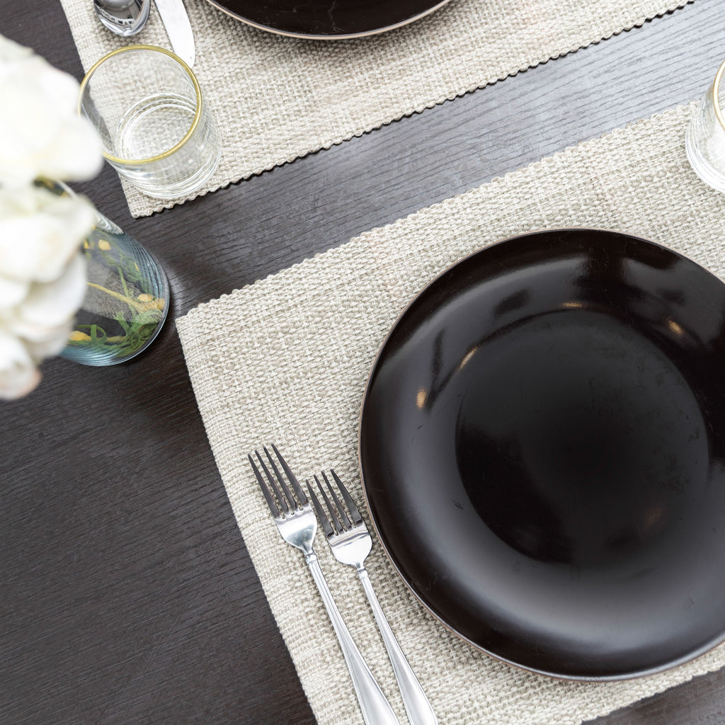 Casual Classic Cotton Placemats - Set of 4/set of 6