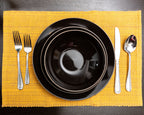 Casual Classic Cotton Placemats - Set of 4/set of 6