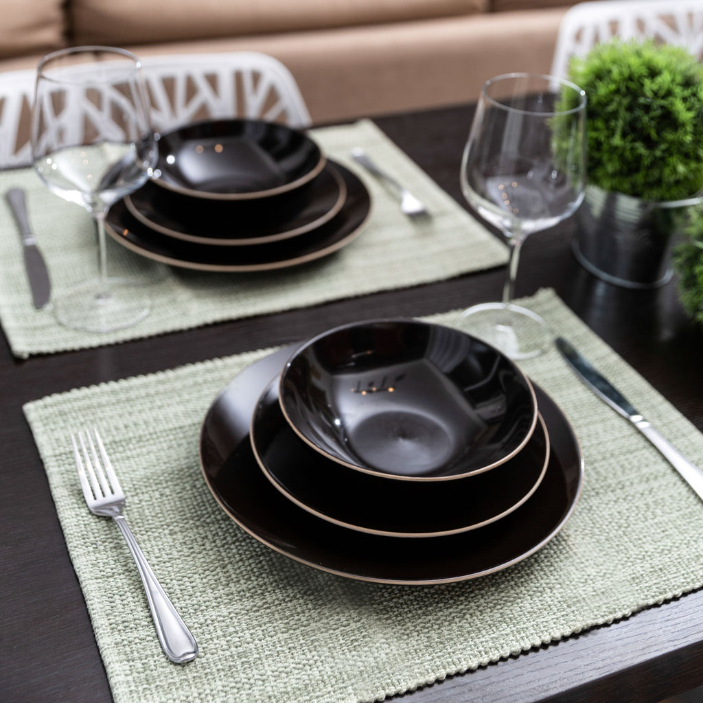 Casual Classic Cotton Placemats - Set of 4/set of 6