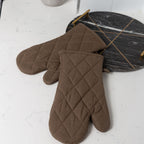 Solo Cotton Oven Mittens - Set of 2