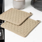 Fouta Cotton Potholders - Set of 2