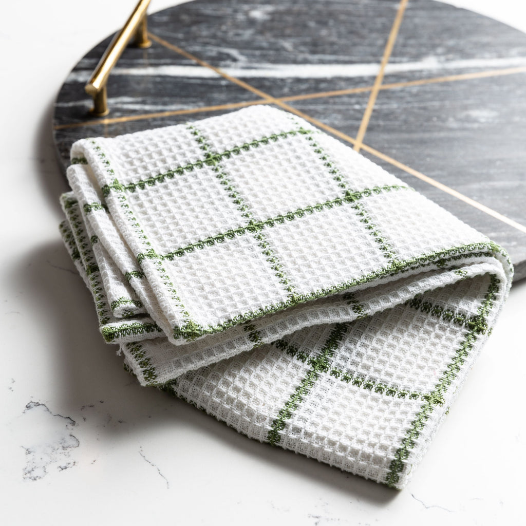 Solo Waffle Cotton Kitchen Towel