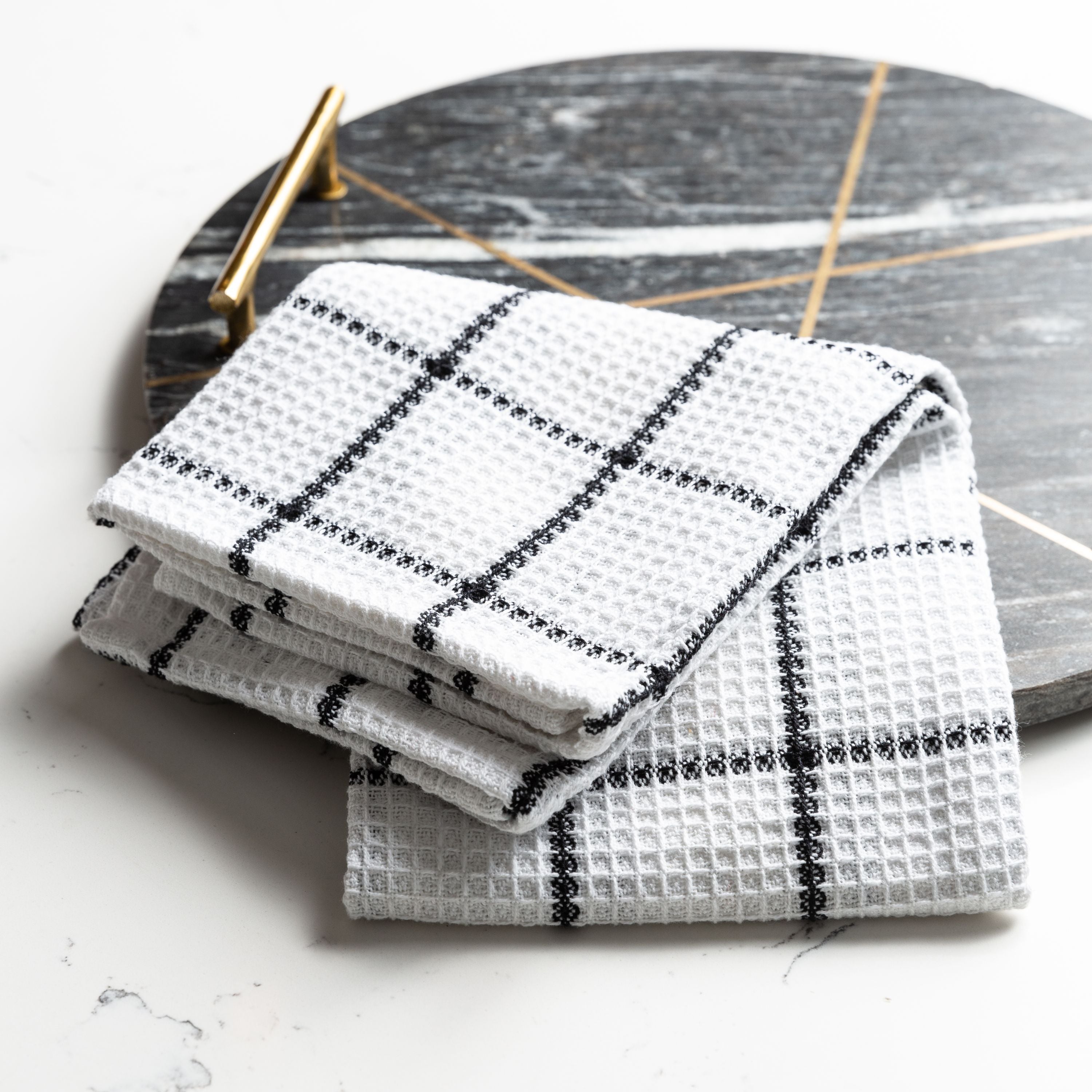 Solo Waffle Cotton Kitchen Towel