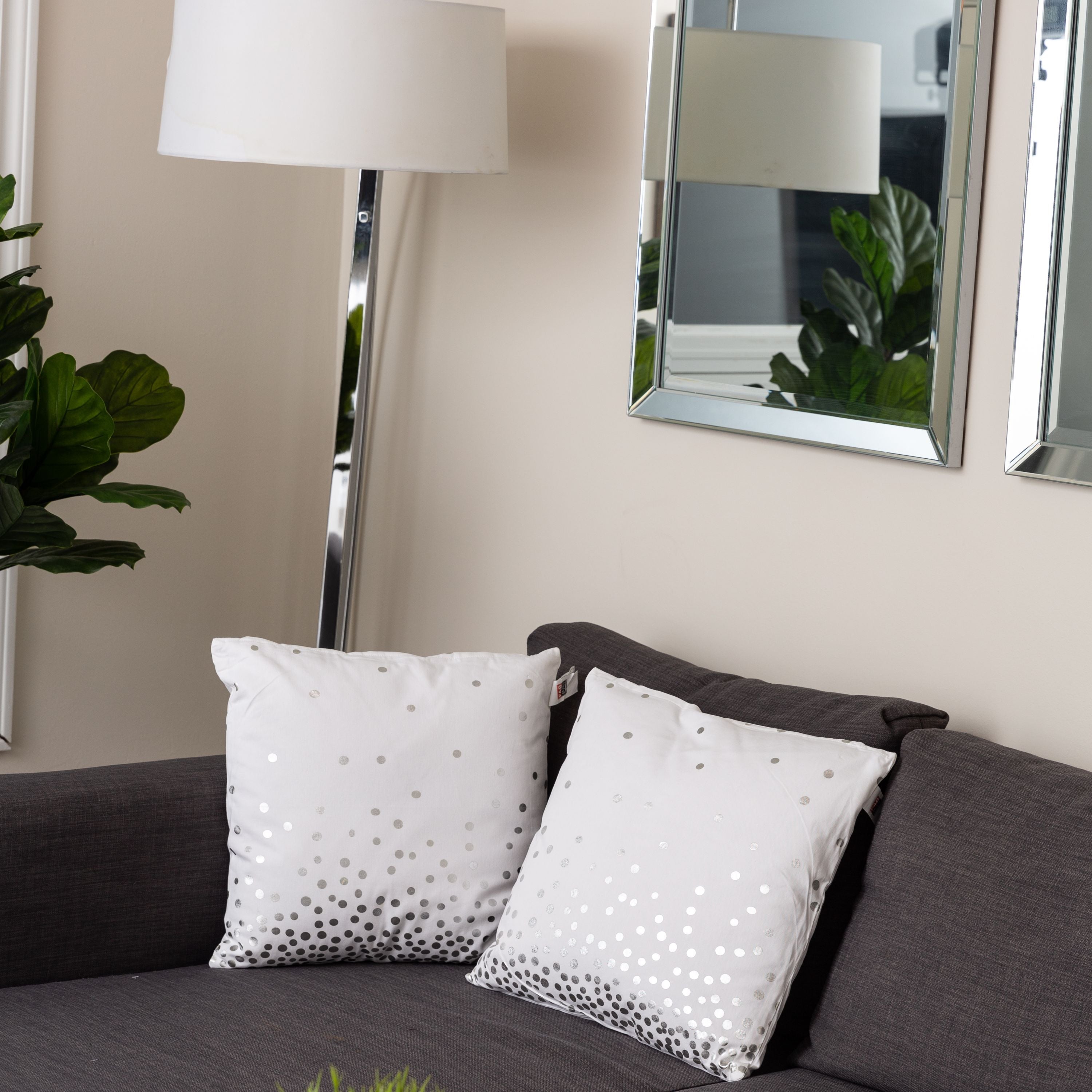 Holiday Lights Cotton Cushion with filler