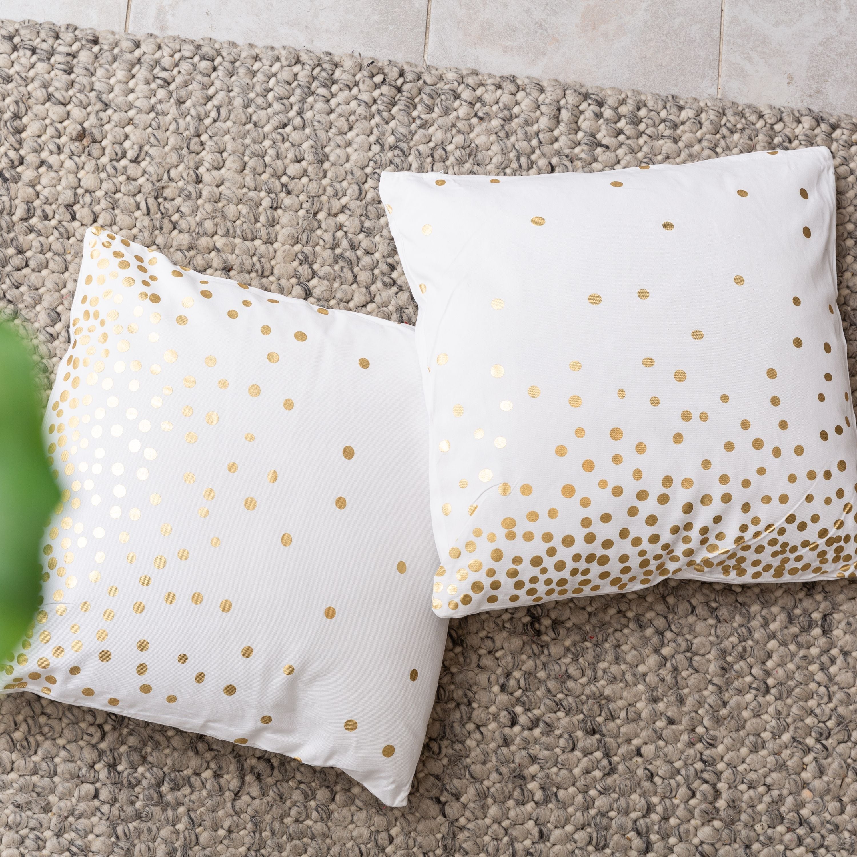 Holiday Lights Cotton Cushion with filler