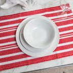 Broadway Stripe Cotton Placemats - Set of 4