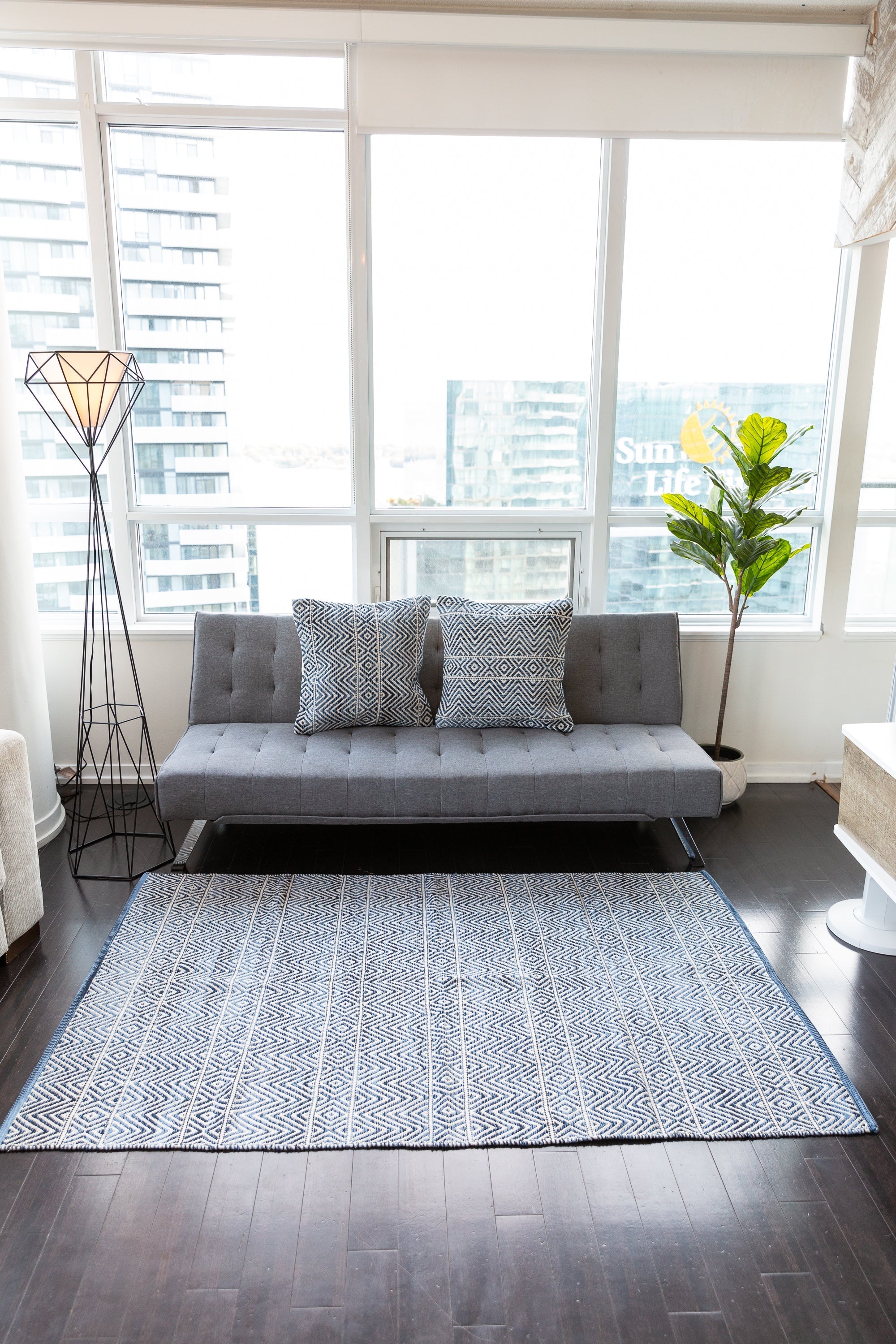 Herringbone Flat Weave Rug