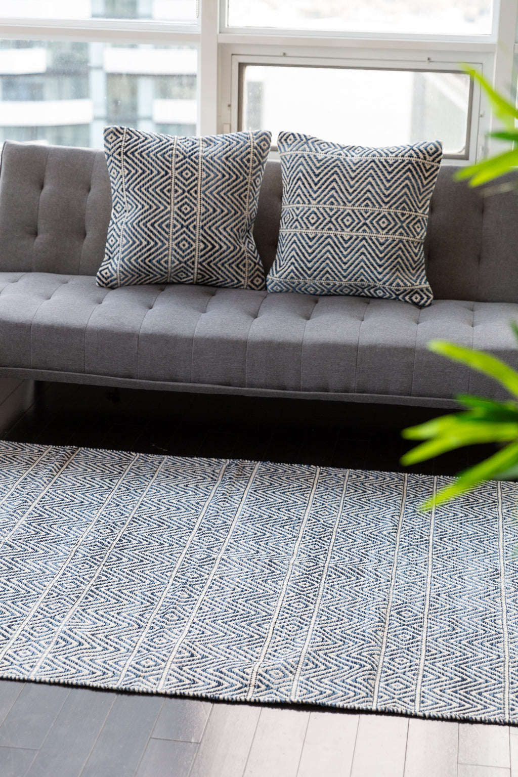 Herringbone Flat Weave Rug