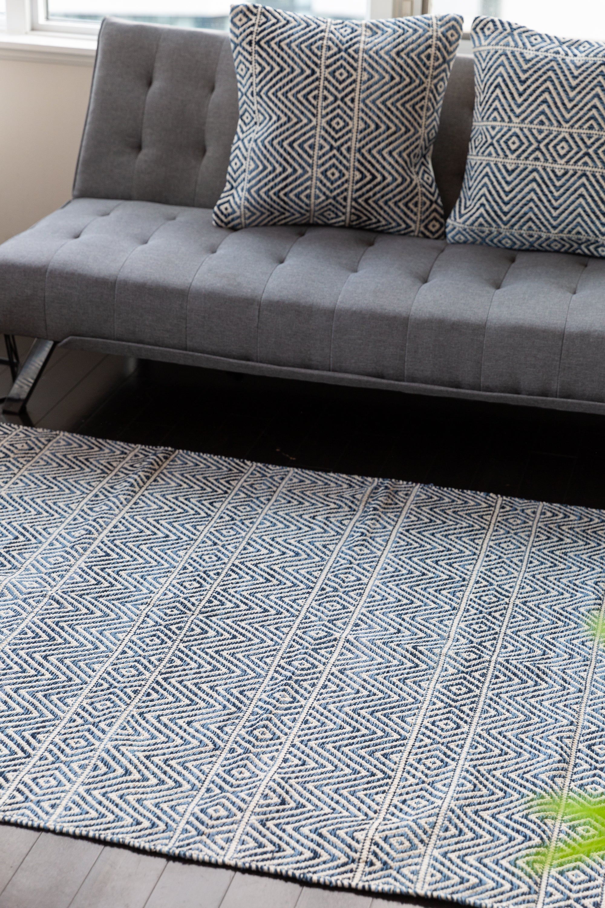 Herringbone Flat Weave Rug