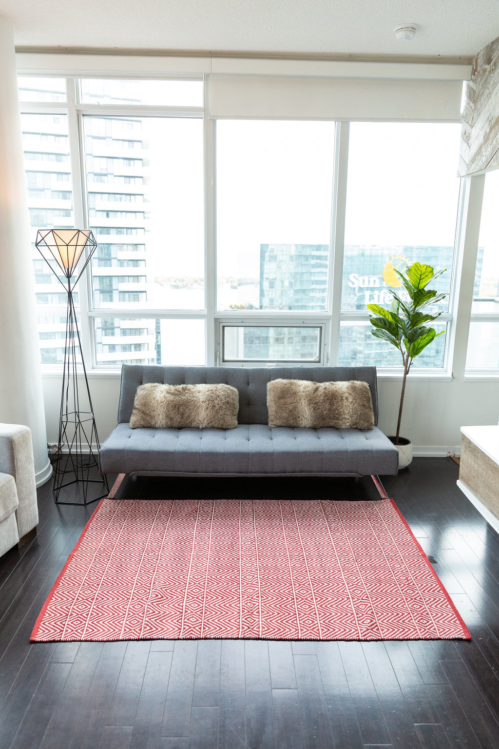 Herringbone Flat Weave Rug