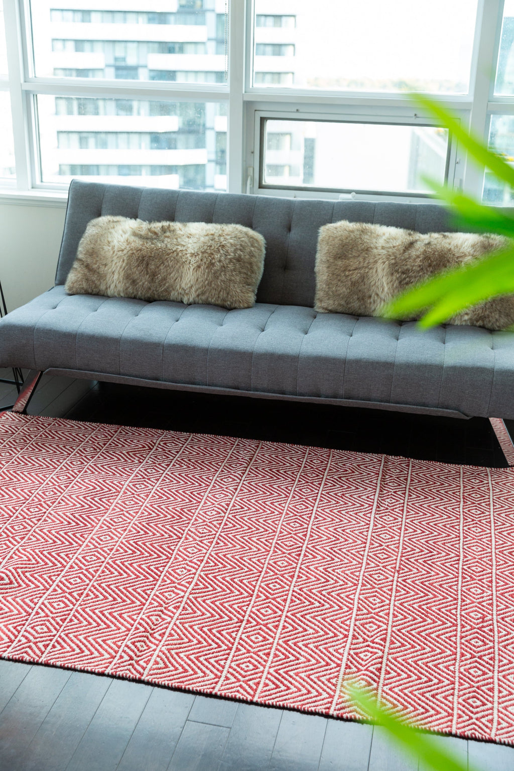 Herringbone Flat Weave Rug