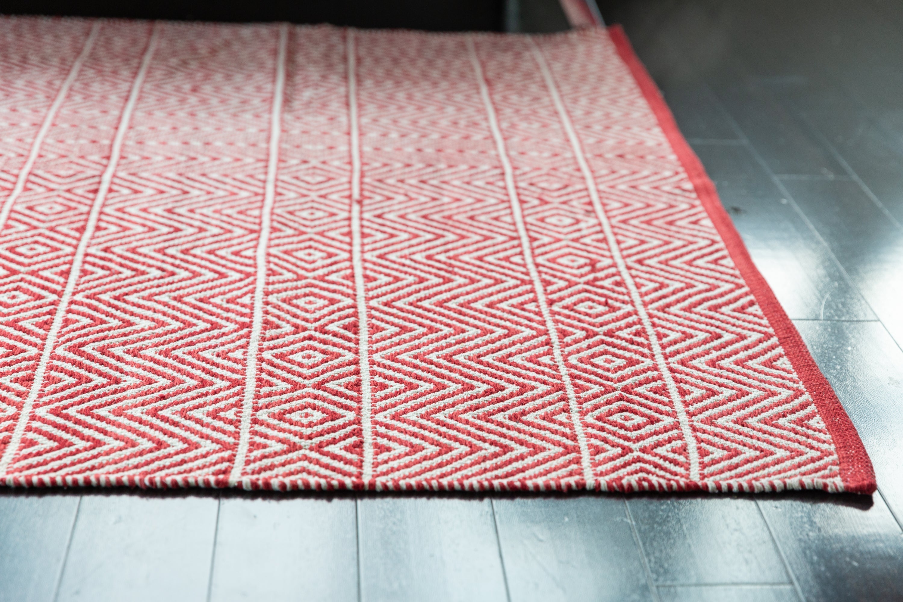 Herringbone Flat Weave Rug