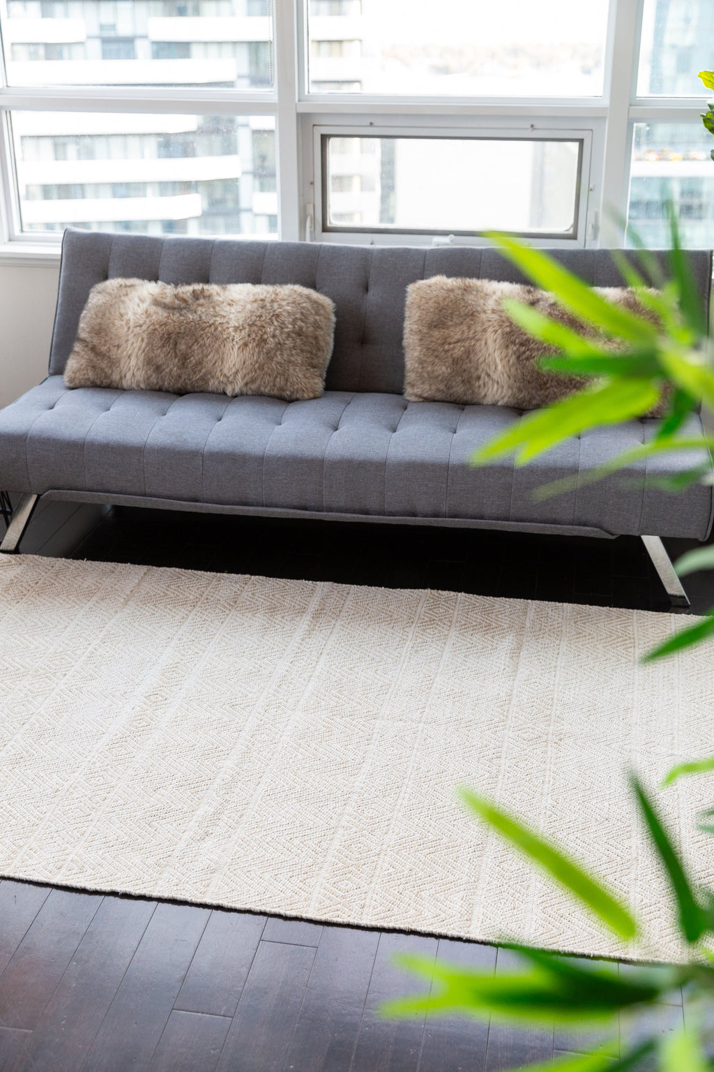 Herringbone Flat Weave Rug