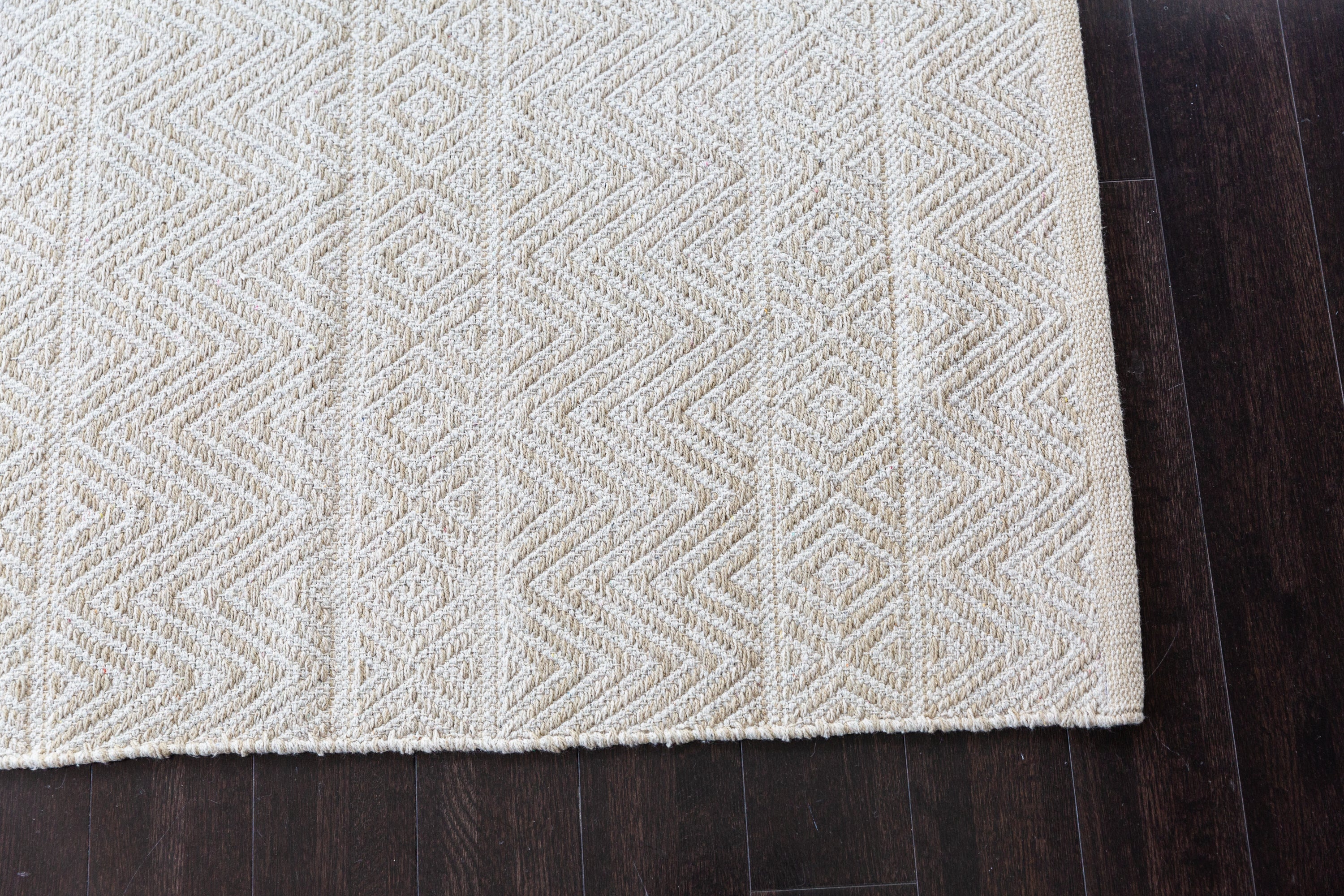 Herringbone Flat Weave Rug