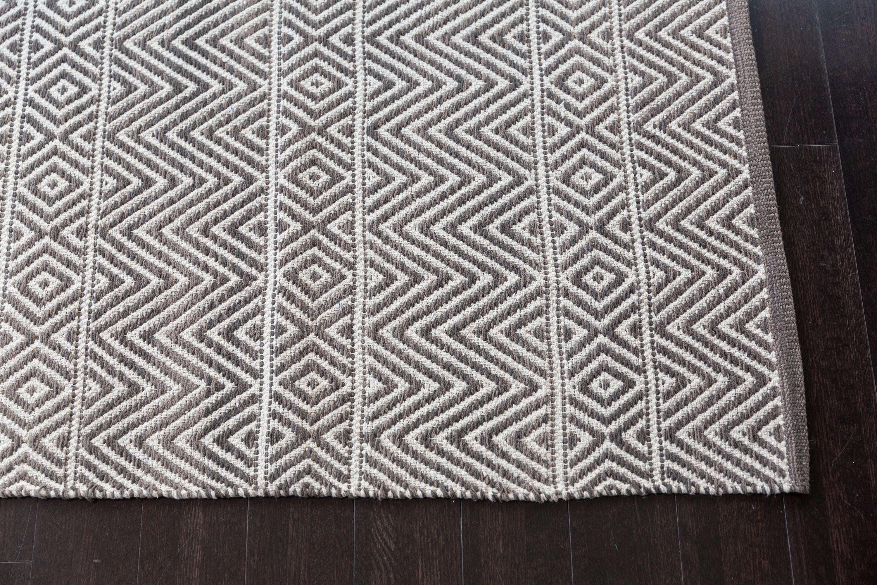 Herringbone Flat Weave Rug