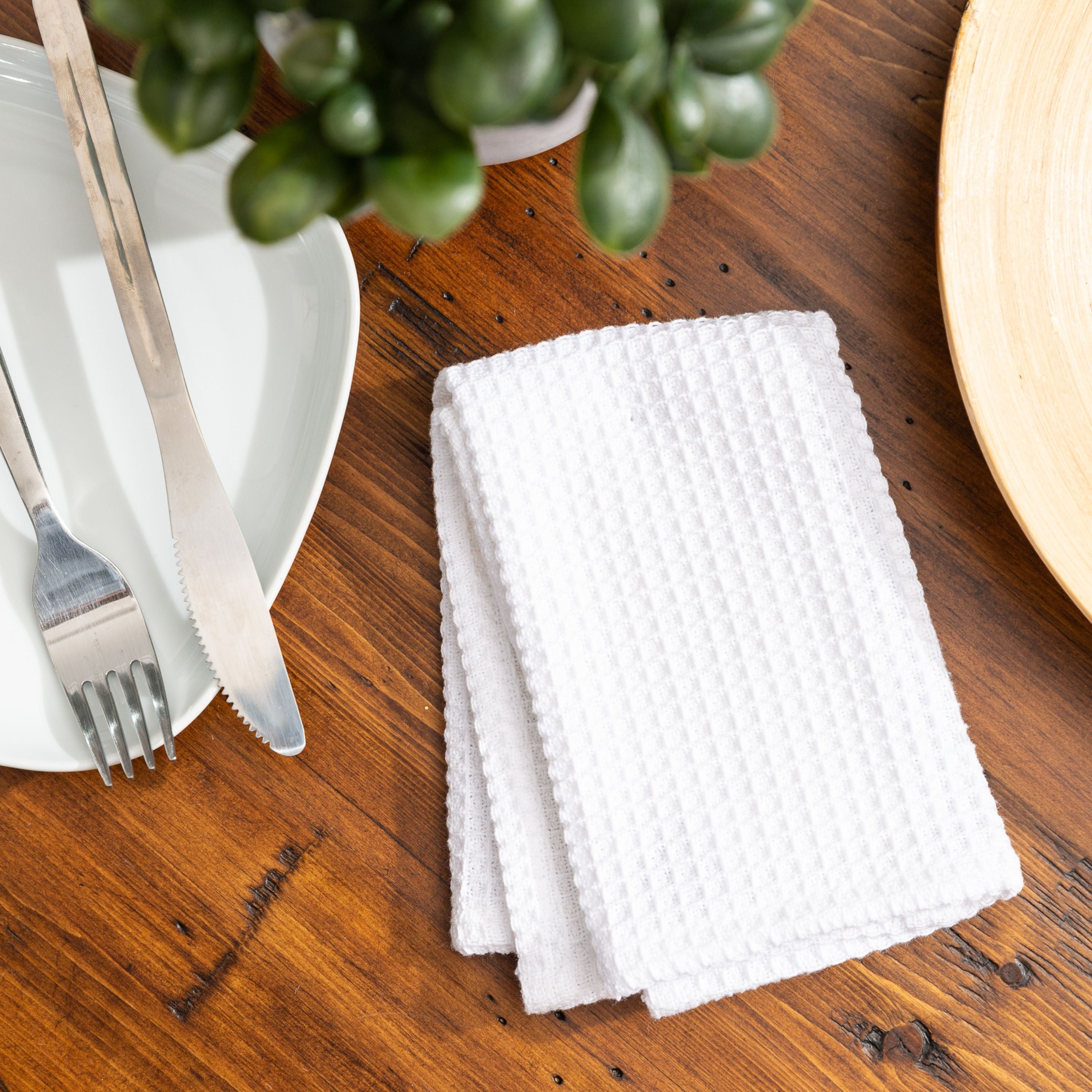 Broadway Waffle Cotton Dishcloth