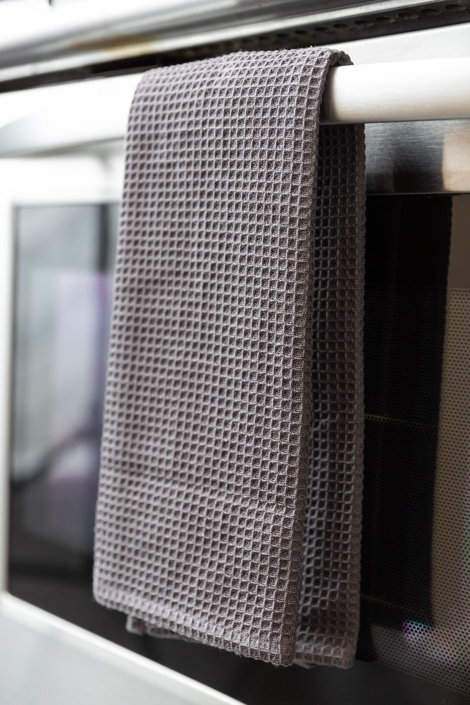 Broadway Waffle Cotton Kitchen Towel