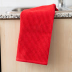 Broadway Waffle Cotton Kitchen Towel